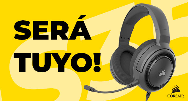 GANATE ESTE HEADSET CORSAIR - DD Tech